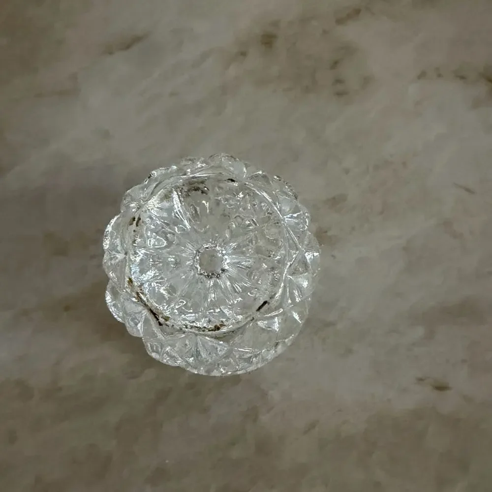 Crystal toothpick holder or mini vase